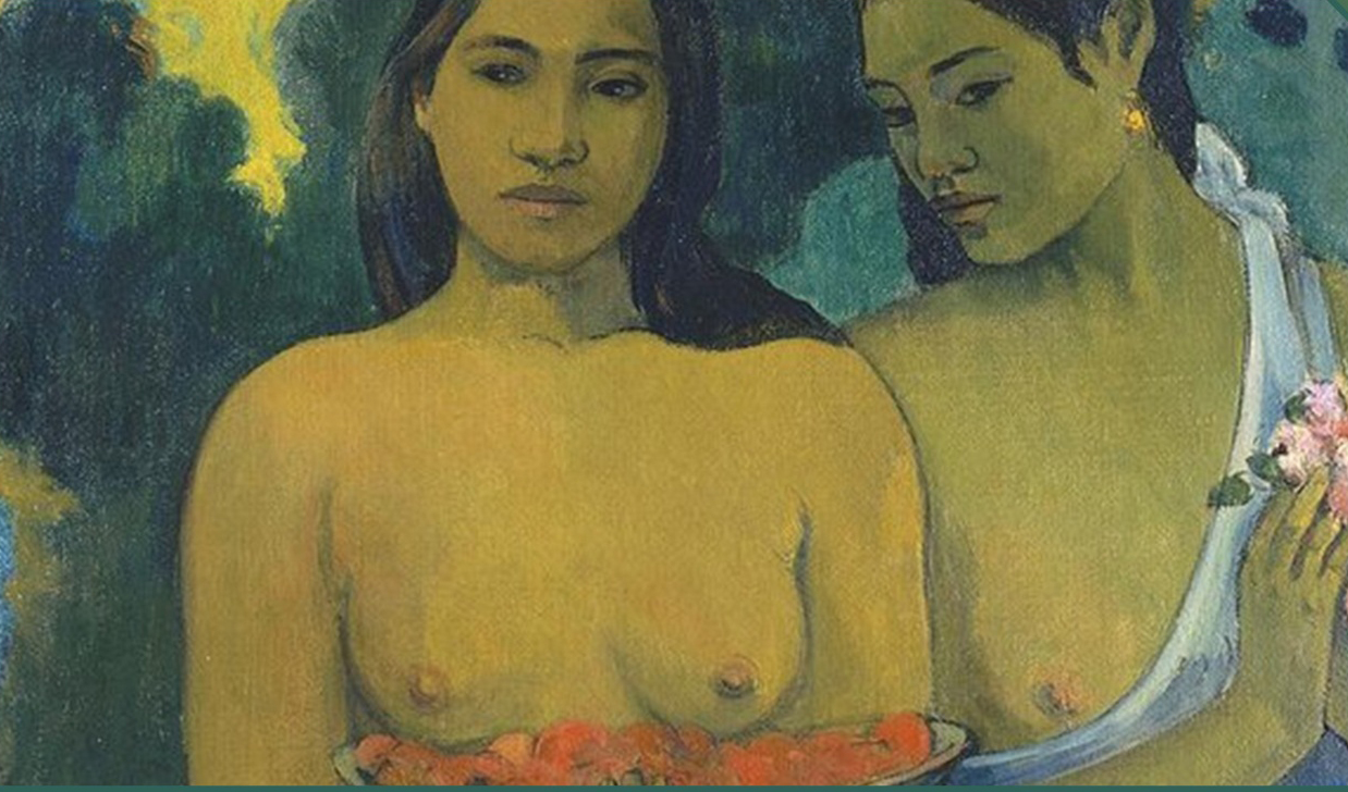 À luz amarelada de Gauguin